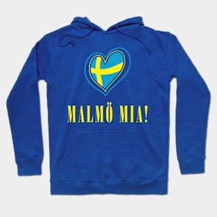 Malmö Mia! Funny Swedish Pop Group Euro Music Competition 2024 Hoodie